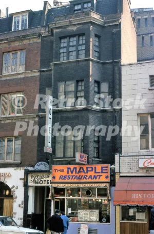Russell Hotel & Maple Restaurant, London 1971