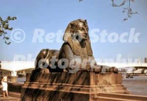 sphinx at cleopatras needle london 1963 52784663390 o