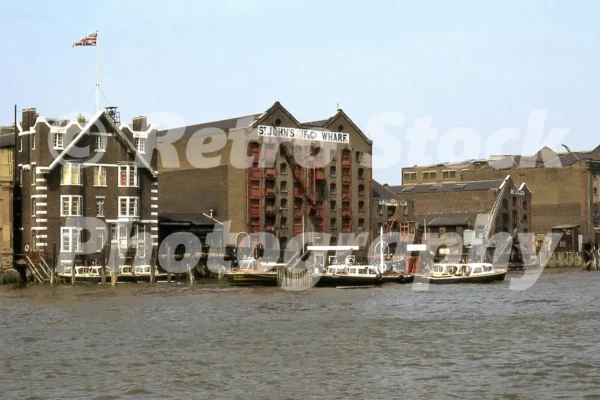 st johns wharf river thames wapping london 1969 52784714183 o
