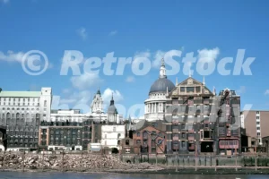 st pauls cathedral from the river thames london 1968 52783767762 o