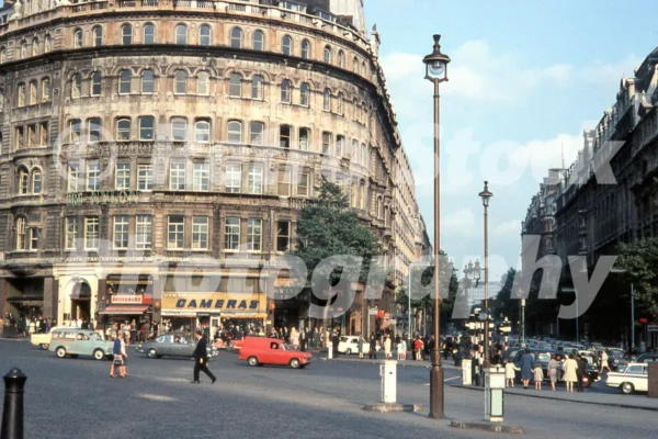 trafalgar square london 1965 looking down northumberland ave 49757365811 o