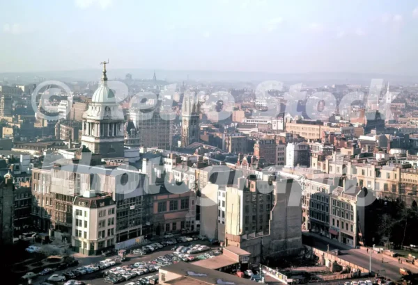 view from st pauls cathedral london 1960 52784615330 o