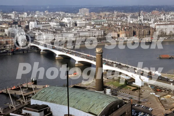 view from the shell centre tower 1961 waterloo bridge royal festival hall 52158600159 o