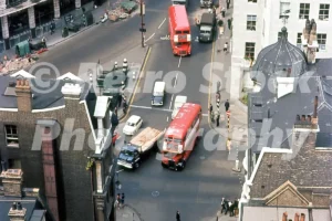 view of gracechurch street from the monument london 1964 52166539861 o