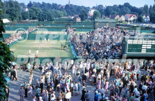 Wimbledon Tennis Championships 1967 - Vintage photo