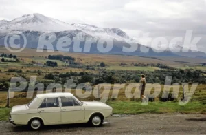 Hillman Hunter at Ben Nevis, Scotland 1967