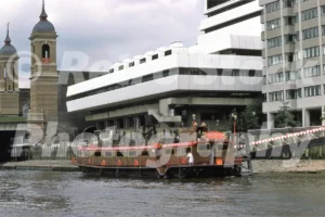 The Regalia ship, River Thames 1986