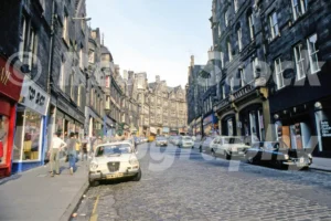 Cockburn Street, Edinburgh 1979