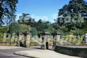 Entrance to Dollar Park, Falkirk 1950s