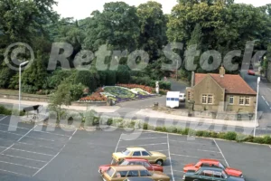 Entrance to Dollar Park, Falkirk 1977