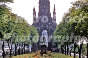 Scott Monument, Edinburgh 1956