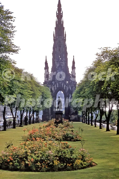 Scott Monument, Edinburgh 1956