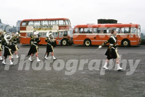 Military Band in Edinburgh 1966