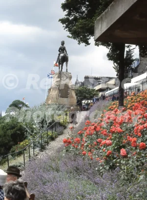 Royal Scots Greys Monument, Edinburgh 1977