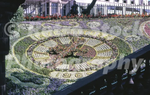 Edinburgh Floral Clock 1969