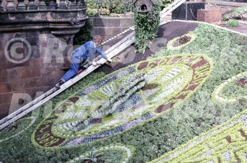 Edinburgh Floral Clock 1988