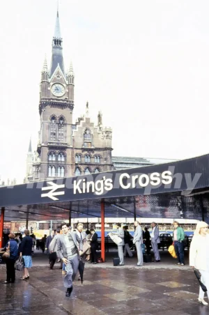 King's Cross station, London 1985