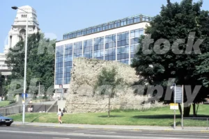 London Wall, Tower Hill, London 1986 - Vintage photo