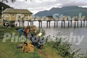 Luss Pier, Loch Lomond 1973