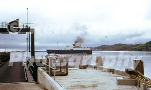 MV Clansman in Stornoway 1973