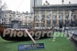 Odin's Raven, British Museum 1980 - Vintage photo