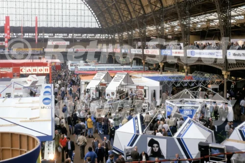 Photography exhibition, Olympia 1985 - Vintage photo