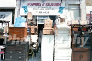 Powers of Kilburn, 340 Kilburn High Road 1989 - Vintage photo