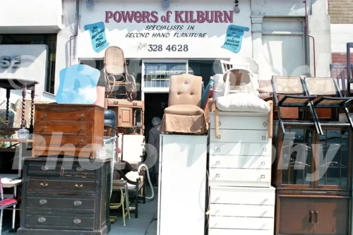 Powers of Kilburn, 340 Kilburn High Road 1989 - Vintage photo