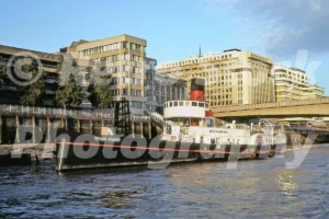 PS Princess Elizabeth, River Thames 1980