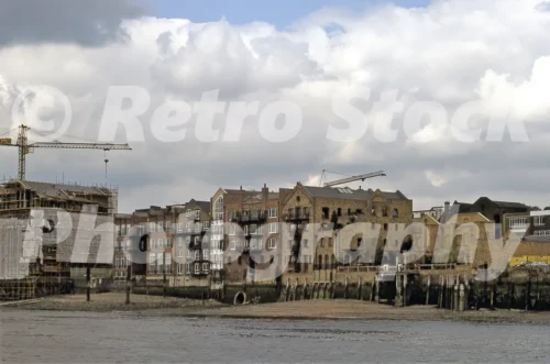 Ratcliff Beach, River Thames 1986