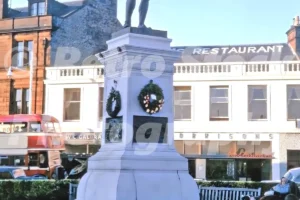 Robert Burns statue, Ayr 1962