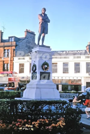 Robert Burns statue, Ayr 1962
