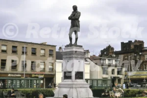 Robert Burns statue, Ayr 1966