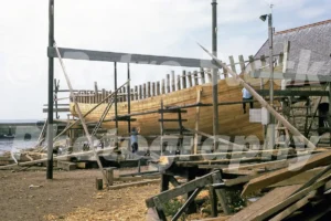Smith and Hutton boatyard, Anstruther 1973