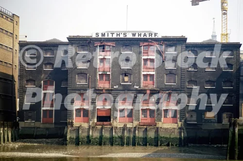 Smith's Wharf, River Thames 1970