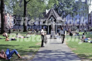Soho Square, London 1977
