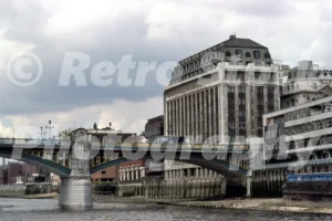 Southwark Bridge, River Thames 1986