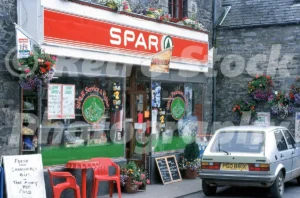 Spar shop, Ford Road, Blair Atholl 1993