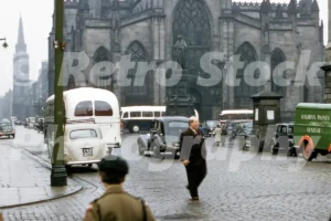 St Giles Cathedral, Edinburgh 1950s