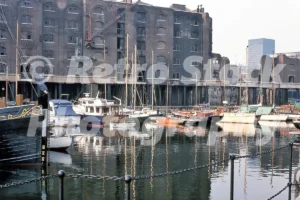 St Katherine Docks, London 1976