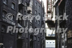 St Mary Overy's Wharf, River Thames 1976