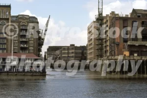 St Saviour's Dock, River Thames 1986