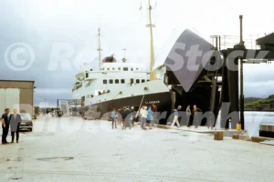 MV Clansman at Stornoway 1973
