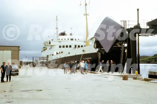 MV Clansman at Stornoway 1973