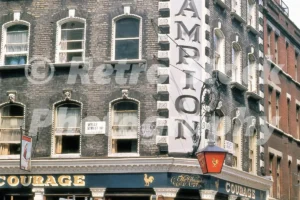 The Champion, Wells Street, London 1971