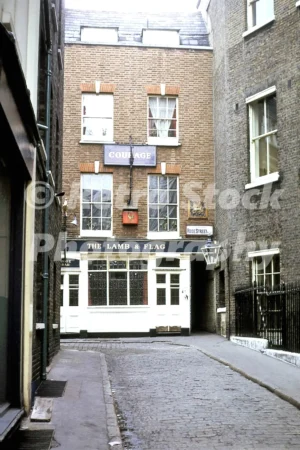 The Lamb & Flag, Rose Street, London 1972