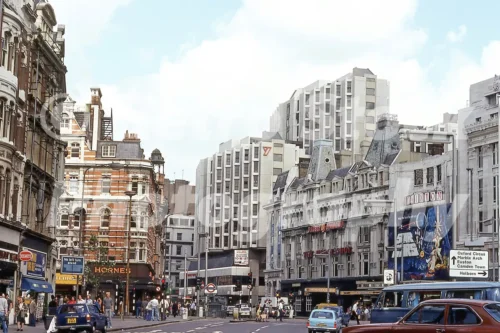 Tottenham Court Road, London 1978