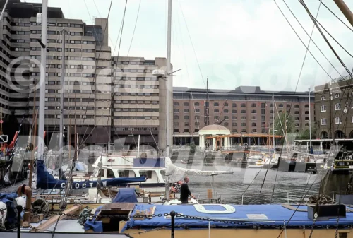 St Katharine Docks, London 1984