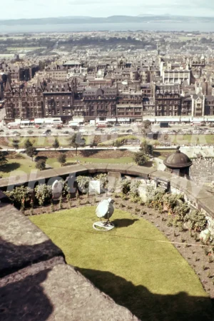 View from Edinburgh Castle 1961