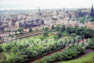 View from Edinburgh Castle 1965
